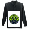 Long Sleeve Silk Touch Polo with Pocket Thumbnail