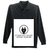 Long Sleeve Silk Touch Polo with Pocket Thumbnail