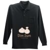 Long Sleeve Silk Touch Polo with Pocket Thumbnail
