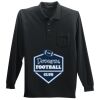 Long Sleeve Silk Touch Polo with Pocket Thumbnail