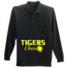 Long Sleeve Silk Touch Polo with Pocket Thumbnail